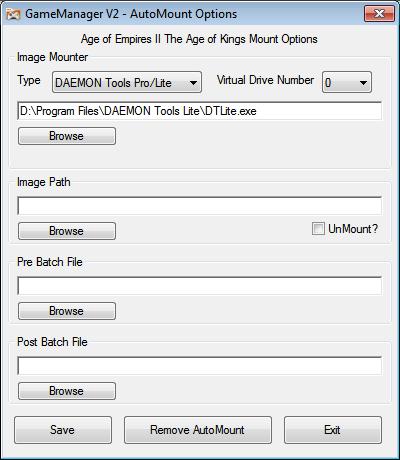 archive mounter file selected for long time